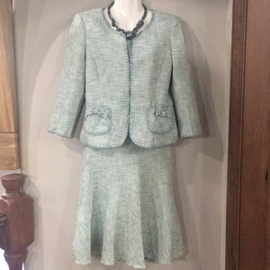 Ann Taylor Tweed Suit 6 and Skirt 4